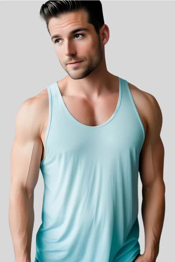 4310 | Adult 4.3 Ounces Single Jersey Crew Neck Tank Top