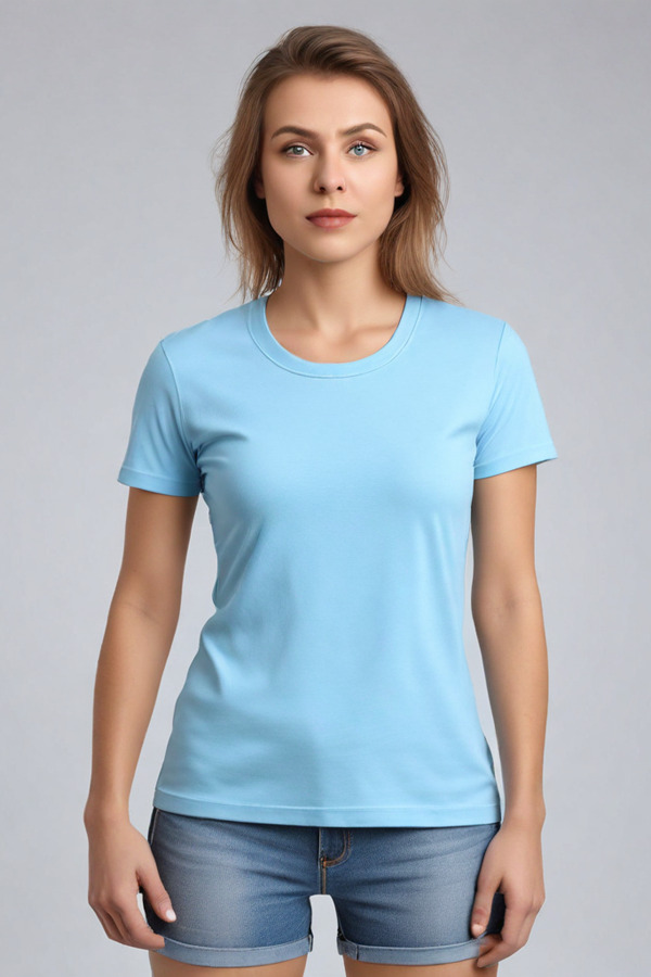 4320W | Women 4.3 Ounces Single Jersey Short Sleeve Crew Neck T-Shirt