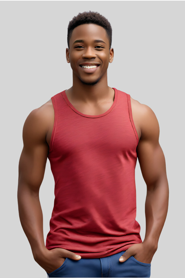 5310ST | Adult 5.3 Ounces Sustainable Single Jersey Crew Neck Tank Top