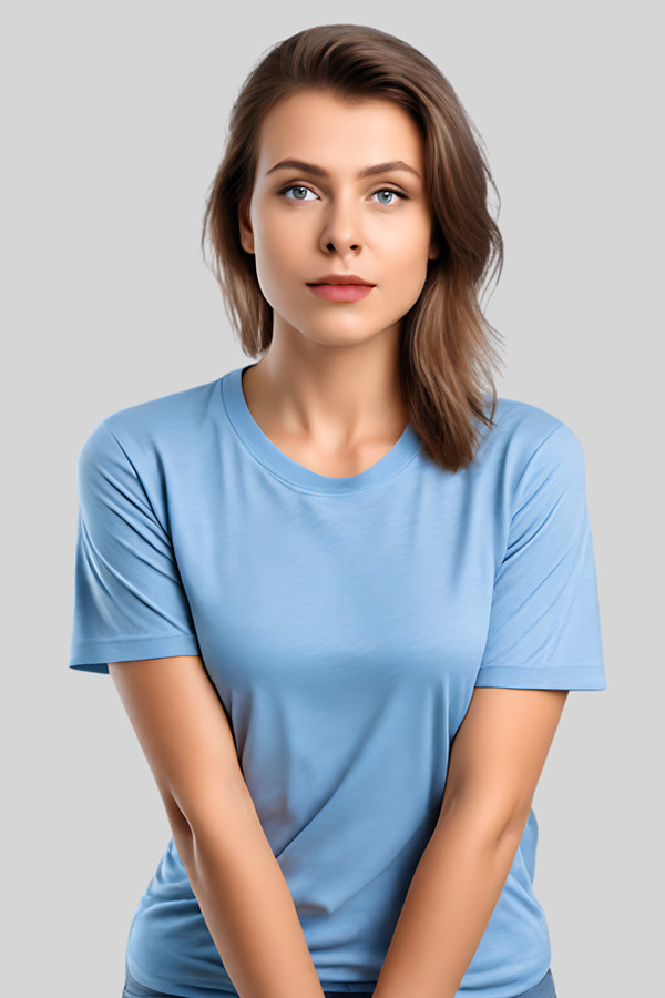5320W | Women 5.3 Ounces Single Jersey Short Sleeve Crew Neck T-Shirt