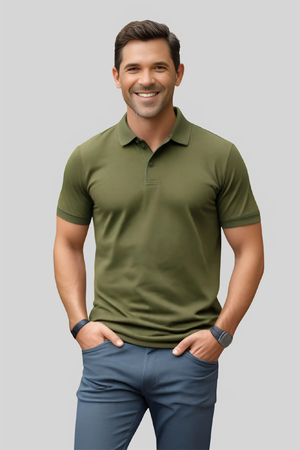 6040 | Adult 6.0 Ounces Single Jersey Short Sleeve Polo