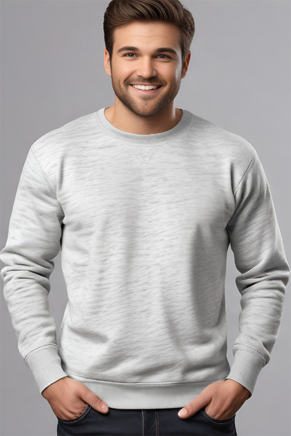 8050ST | Adult 8.00 Ounces Sustainable Fleece Crew Neck Sweat Shirt