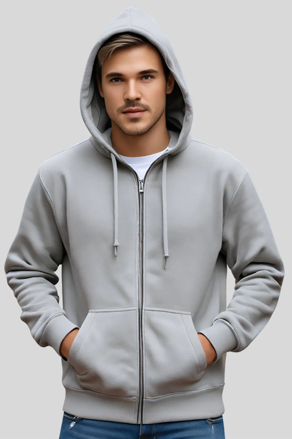 8153SF | Adult 8.1 Ounces Stretch Fleece Full Zip Hoodie