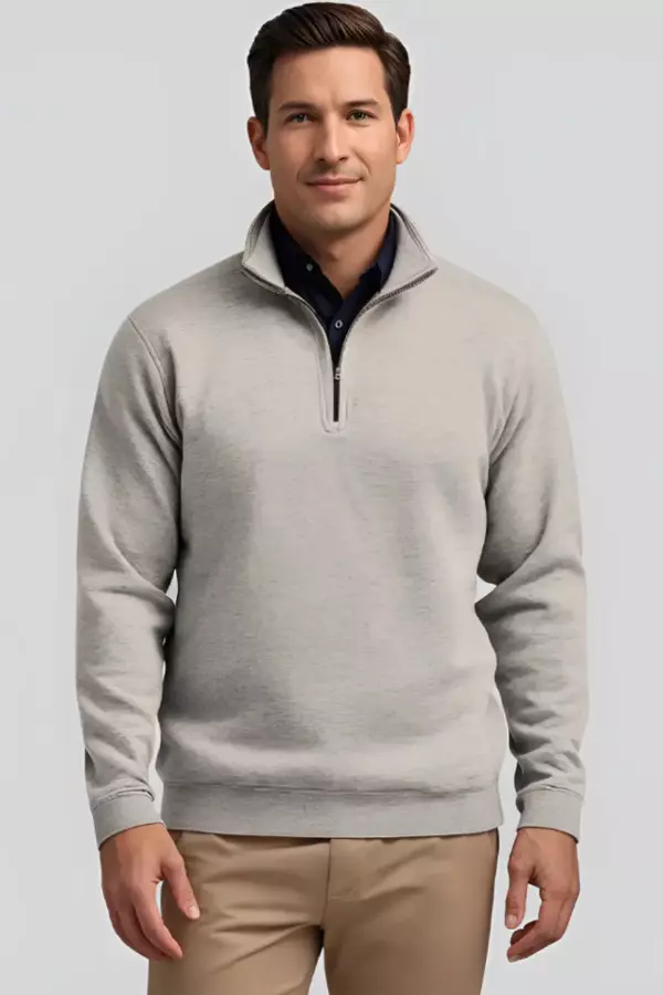 8360NT | Adult 8.3 Ounces Nantucket Fleece Quarter Zip Jacket